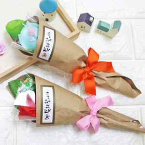 비누장미 축하포장(5개)입학 졸업선물 만들기재료