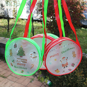성탄 크로스 원형가방 크리스마스 겨울만들기재료