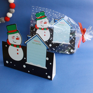 눈사람 스탠드 카드 크리스마스 겨울만들기재료